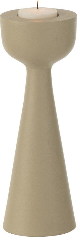 J-Line Kaarshouder Kegel Aluminium Ivoor Large