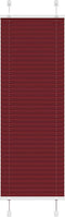 vidaXL - Plissé - rolgordijn - 45x100 - cm - stofbreedte - 44,4 - cm - bordeauxrood
