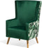 Beliani ONEIDA - Fauteuil - Groen - Fluweel