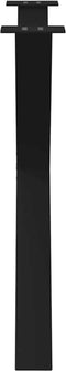 vidaXL - Eettafelpoten - 3 - st - X-vormig - 90x(72-73) - cm - staal - zwart