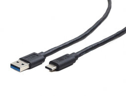 Gembird CCP-USB3-AMCM-0.5M - USB-C naar USB-A kabel - USB3.0 tot 2A - Zwart