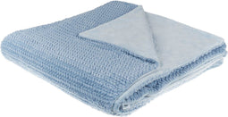 BJAS - Plaid - Blauw - 200 x 220 cm - Polyester