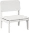 vidaXL - Tuinstoel - 60x52,5x72 - cm - massief - grenenhout - wit
