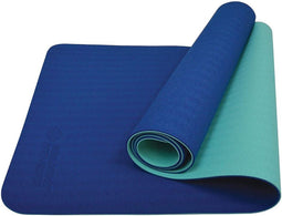 Schildkröt Fitness Yogamat Bicolor 180 X 61 Cm Navy/mint