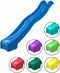Houten Speeltoestel Jonas (SwingKing) | Speeltoren met Glijbaan, Dubbele Schommel en Zandbak | Voor Buiten in de Tuin | FSC Hout - Glijbaan Appelgroen