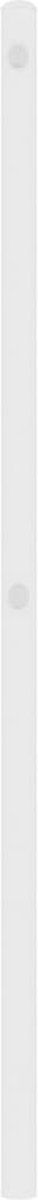 vidaXL - Hoofdbord - 75 - cm - metaal - wit