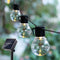 Happy Goods Solar Tuinverlichting - 20 LED Lichtsnoer Buiten - 3 m Verlicht + 2 m Snoer - Waterbestendig