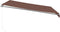vidaXL - Luifel - handmatig - uittrekbaar - met - LED - 400x300 - cm - bruin