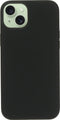 Mobiparts Silicone Cover - iPhone 15 Plus - Magsafe Compatible - Zwart