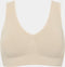 MAGIC Bodyfashion Bamboo Comfort Bra - Beugelloos - Ingebouwde support - Kleur Bamboo Cream