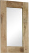 vidaXL - Spiegel - 50x110 - cm - massief - mangohout