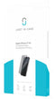 JustinCase iPhone 17 Air - Privacy Screenprotector - Gehard glas met privacyfilter