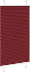 vidaXL - Plissé - rolgordijn - 80x150 - cm - stofbreedte - 79,4 - cm - bordeauxrood