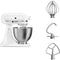 KitchenAid Classic 5K45SSEWH - Keukenmixer - 10 snelheden - Wit
