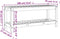 vidaXL - Tuinbank - 108x35x45 - cm - massief - grenenhout - wit
