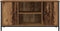 vidaXL - TV-Meubel - Oud - Hout - 100x40x50 - cm - Geprefabriceerd - Hout - en - Staal