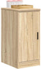 vidaXL - Garagekast - 40x51x85 - cm - massief - grenenhout - sonoma - eikenkleurig