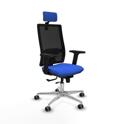 Horna Traslack Piqueras y Crespo 2D086G2 - Bureaustoel - Hoofdsteun verstelbaar - Blauw