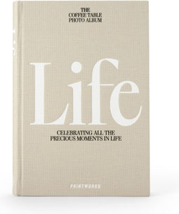 Printworks Fotoalbum / Fotoboek - Life - Beige