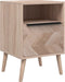 vidaXL - Finori - Finori - Dressoir - Lusk - 61A - 38,5x38,5x57 - cm - sonoma - eikenkleurig