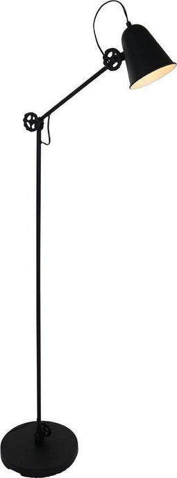 Anne Lighting Dolphin - Vloerlamp - Hoogte verstelbaar - Zwart