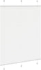 vidaXL - Plissé - rolgordijn - 110x150 - cm - stofbreedte - 109,4cm - polyester - wit