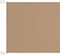 vidaXL - Luifel - verticaal - 180x1200 - cm - oxford - stof - taupe