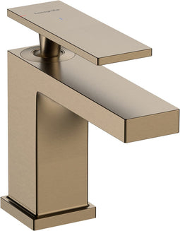 Hansgrohe Tecturis E - Ééngreeps wastafelkraan - CoolStart met trekwaste - Brushed Bronze