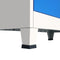 vidaXL - Kantoorkast - 90x40x140 - cm - metaal - grijs - en - blauw