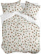 Noorse hoes HappyFriday Tinny bloom Multicolour 155 x 220 cm