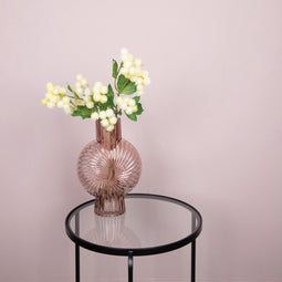 PTMD Berry Plant Bessen Kunsttak - 27 x 20 x 62 cm - Geel