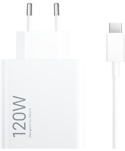 Xiaomi 120W HyperCharge Combo - Oplader - Snellaadtechniek - Wit