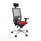 Bureaustoel met hoofdsteun Piqueras y Crespo 3D086G1 Kastanjebruin