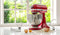 KitchenAid Artisan 5KSM125 - Keukenmachine - 10 snelheidsinstellingen - Keizerrood