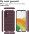 imoshion Hoesje - Geschikt voor Samsung Galaxy A34 (5G) - EasyGrip Backcover - Aubergine