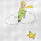 Kussensloop HappyFriday Le Petit prince Nuages Multicolour 50 x 75 cm