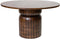 Liviza Ronde eettafel Lino - Mangohout - Rond Bruin - 75 cm , 120 cm , 120 cm