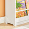 SoBuy KMB45-W - Kinderplank - 3 Planken - Wit 58x18x81cm