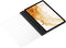 Samsung EF-ZX700P - Note View Cover - Perfecte pasvorm voor Galaxy Tab S8 - Zwart