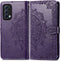 iMoshion Hoesje Geschikt voor Oppo Find X3 Lite Hoesje Met Pasjeshouder - iMoshion Mandala Bookcase - Paars