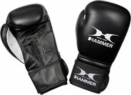 Hammer Boxing Bokshandschoenen PREMIUM FIGHT - Leer - Zwart 10 OZ