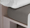 Verstelbaar onderlaken Happy Home LISOS COTTON Grijs Bed van 105