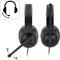 Hama HS-P300 - Over-Ear headset met flexibele microfoonarm - Zwart