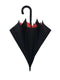 Smati Double Extension Paraplu - Stormbestendig - Extra Sterk - Ø128cm - Zwart/Rood
