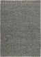 Comfort Steel Vloerkleed - 170x240 - Rechthoek - Laagpolig,Structuur Tapijt - Industrieel - Zwart_wit