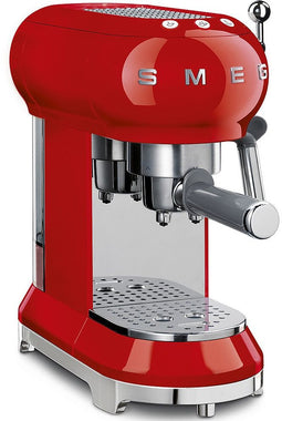 Smeg ECF01RDEU - Koffiezetapparaat - 15bar pompdruk - 1L waterreservoir - Rood