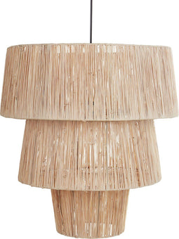 PREMAT - Hanglamp - Naturel - Stro