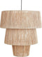 PREMAT - Hanglamp - Naturel - Stro