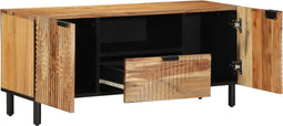 vidaXL - TV - Kast - 105x33,5x46 - cm - Massief - Acaciahout