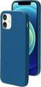 Mobiparts iPhone 12/12 Pro - Silicone Cover - Soft-touch - Blueberry Blue